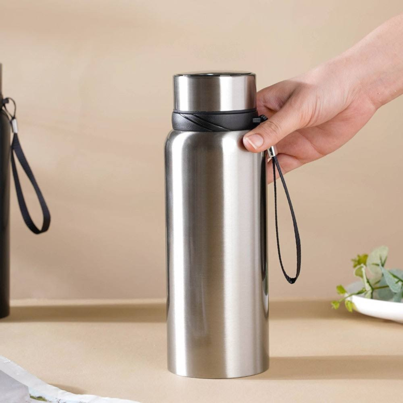 Garrafa Térmica Inox Vácuo Água Gelada Café Quente 750 Ml