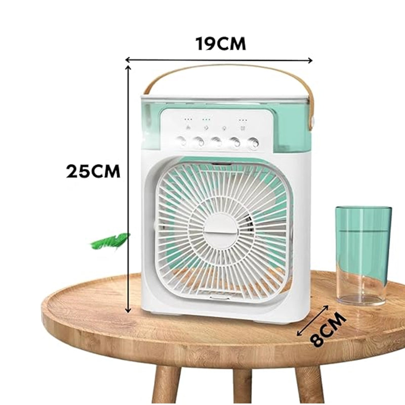 Mini Ventilador Climatizador De Ar Com Reservatório  Para Agua