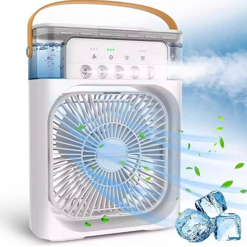 Mini Ventilador Climatizador De Ar Com Reservatório  Para Agua